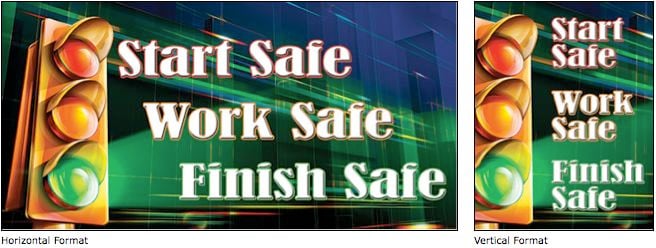 Start Work Safely workplace safety banner image