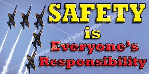 Industrial safety banners - 1362