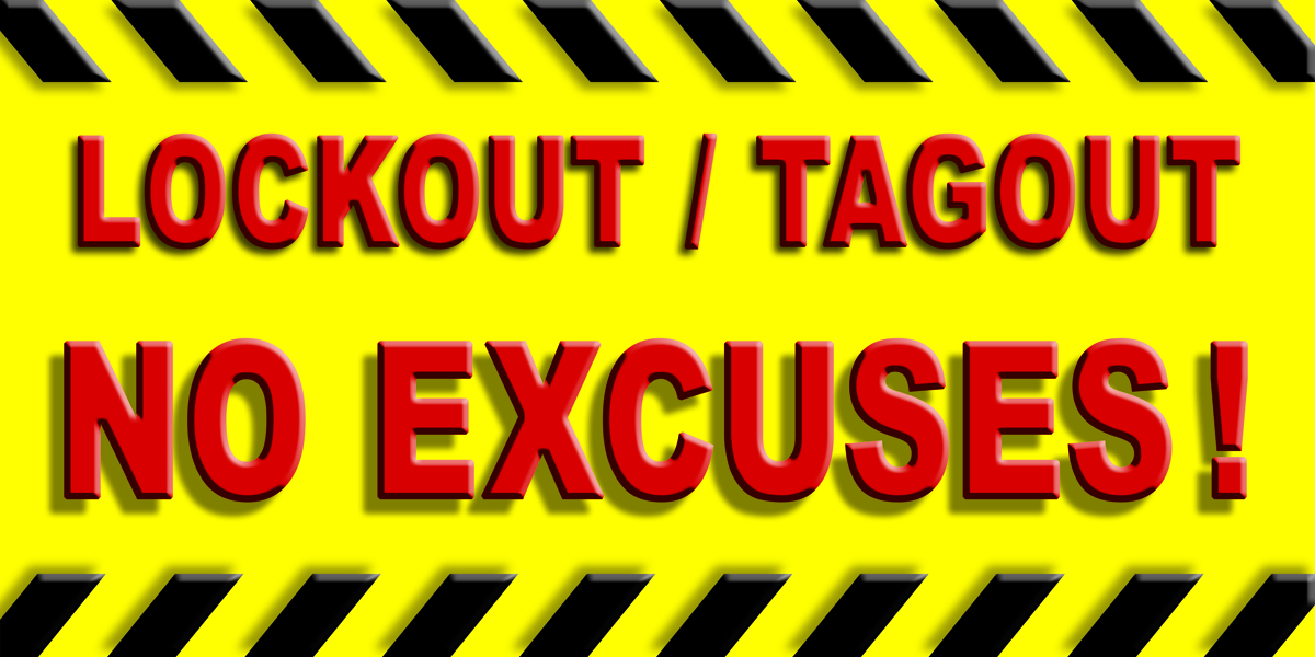 1124 lockout tagout safety banner