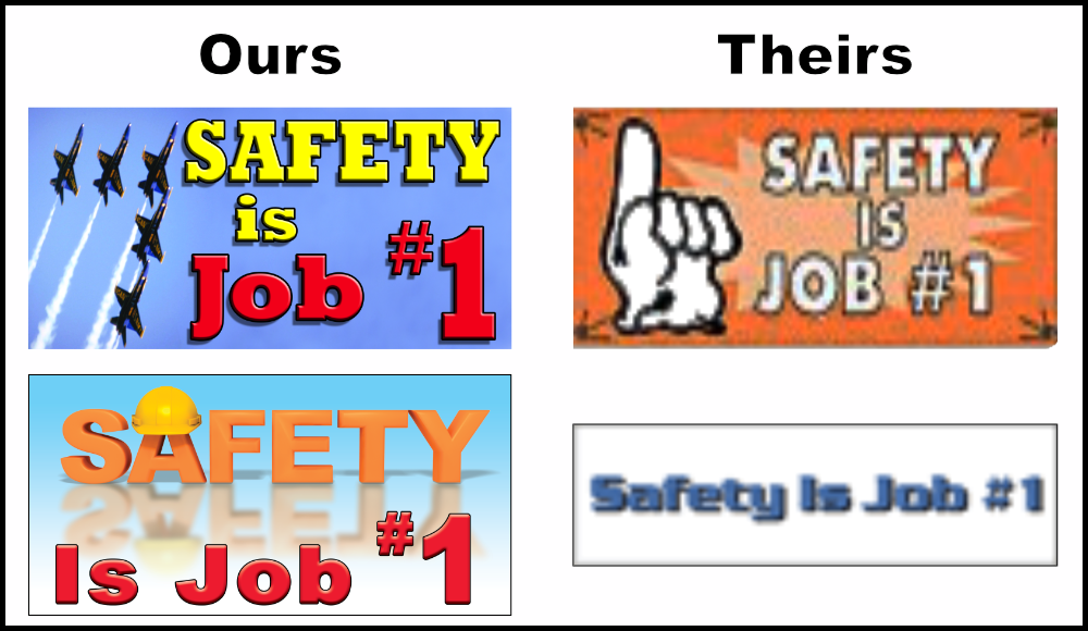 safety banners comparison page #4