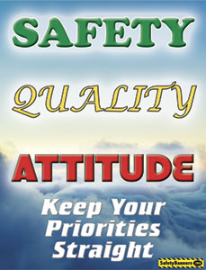 FREE Attitude priority poster