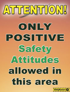 FREE Safety Attitude Poster