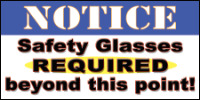 safety banners product number 1045