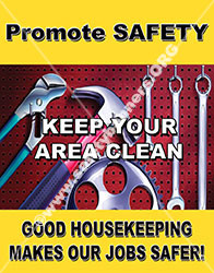 industrial tool safety poster