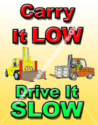Workplace safety poster forklift safety number1024