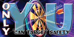 1099 safety banners images for working safely