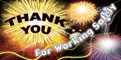 thank you safety banner images