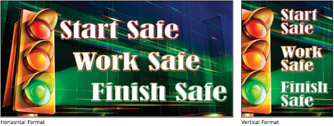 Start Work Safely workplace safety banner image