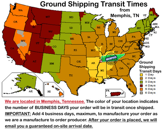 groundshipping transittimes