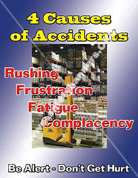 4 causes of accidents safety banner