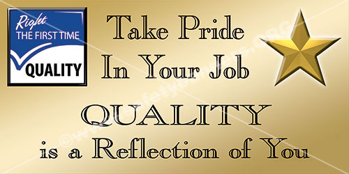 quality safety banner 1244